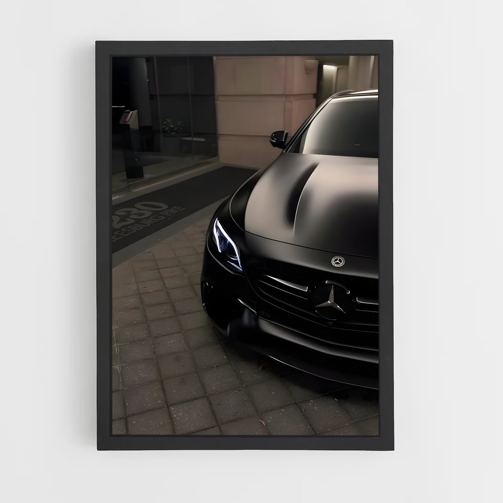 Poster E amg élégant – affiche Mercedes (vue 2)